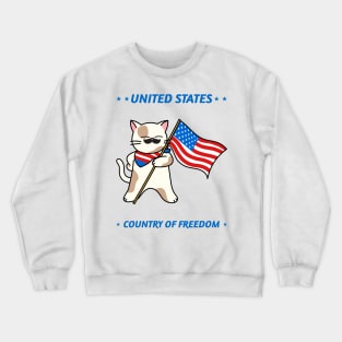 United States country of freedom Crewneck Sweatshirt